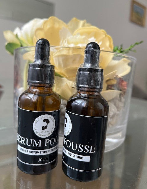 Sérum de pousse cheveux et barbe